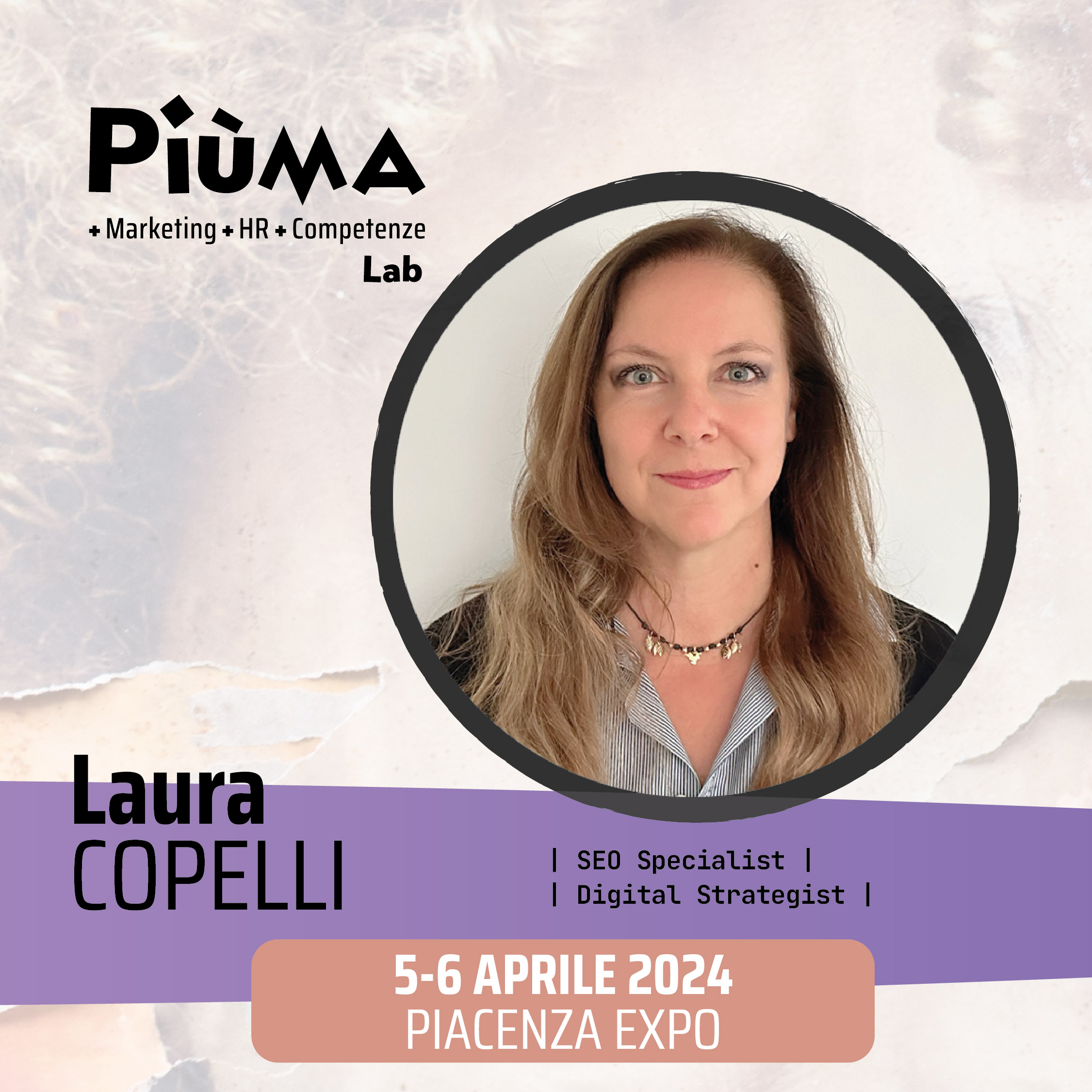 Laura Copelli x PiùMA LAB_programma evento Fiera marketing, risorse umane e vendite con corsi marketing corsi risorse umane e corsi vendita