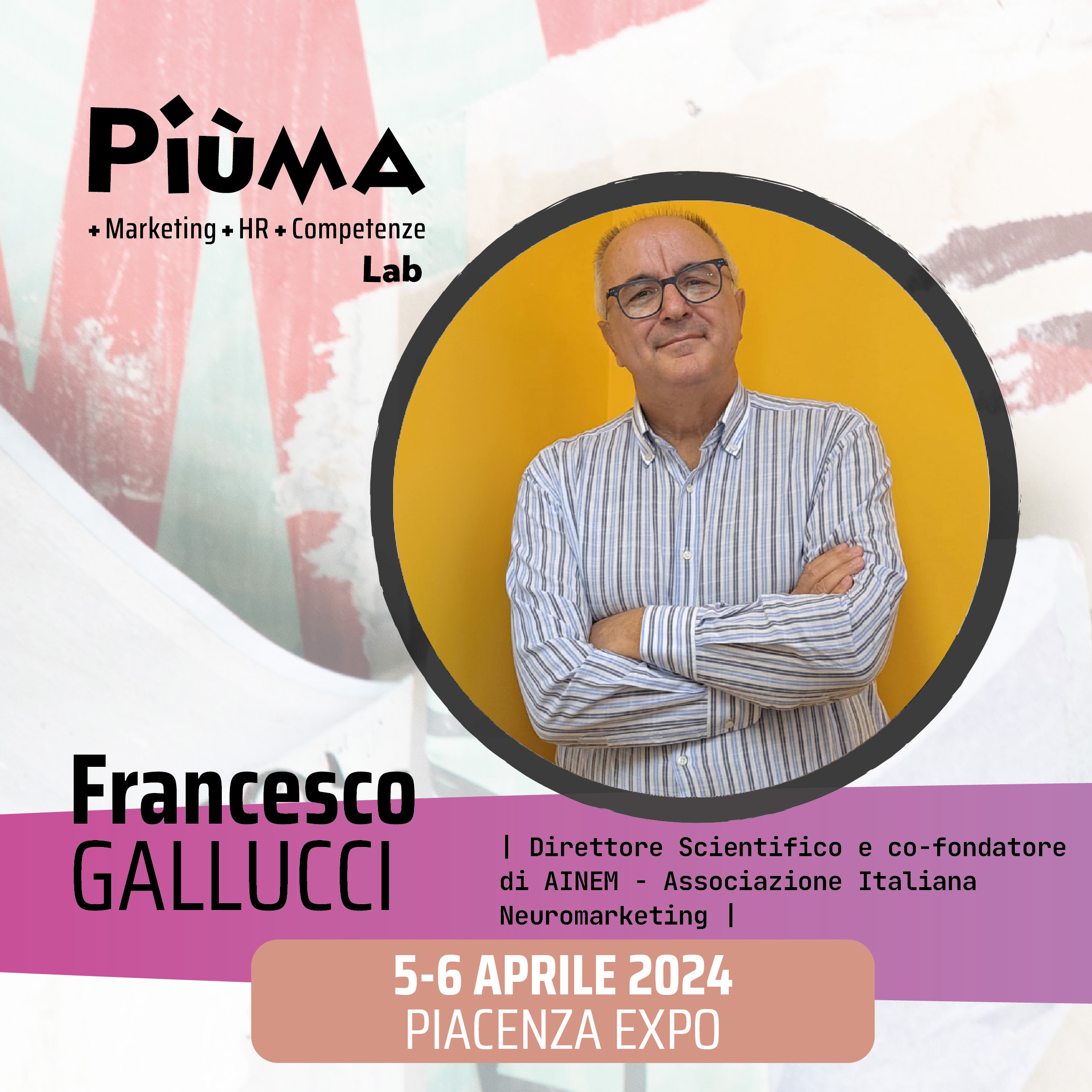 Francesco Gallucci x PiùMA LAB programma evento_Fiera marketing, risorse umane e vendite con corsi marketing corsi risorse umane e corsi vendita