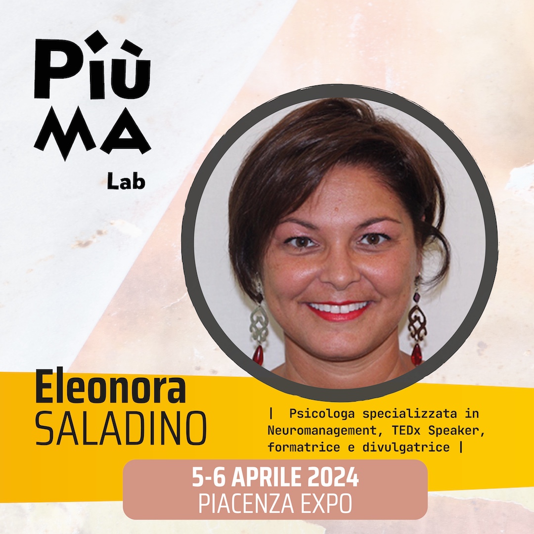 Eleonora Saladino x PiùMA LAB programma evento_Fiera marketing, risorse umane e vendite con corsi marketing corsi risorse umane e corsi vendita
