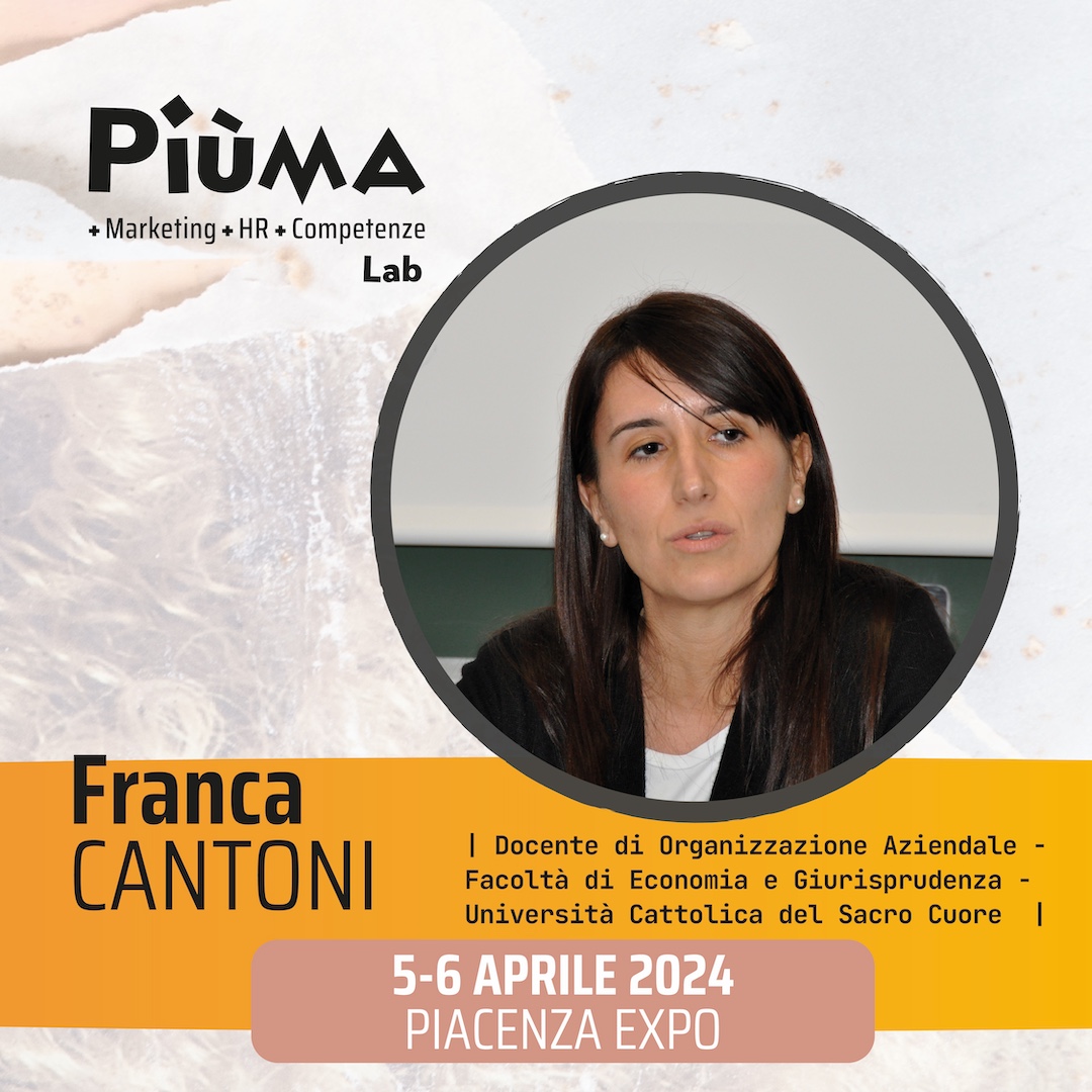 Franca Cantoni x PiùMA LAB programma evento_Fiera marketing, risorse umane e vendite con corsi marketing corsi risorse umane e corsi vendita